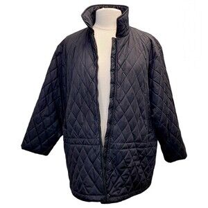 L.L. Bean Traveler Quilted Puffer Jacket L see description
